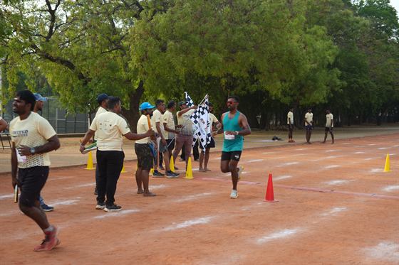 The chequered flag comes out